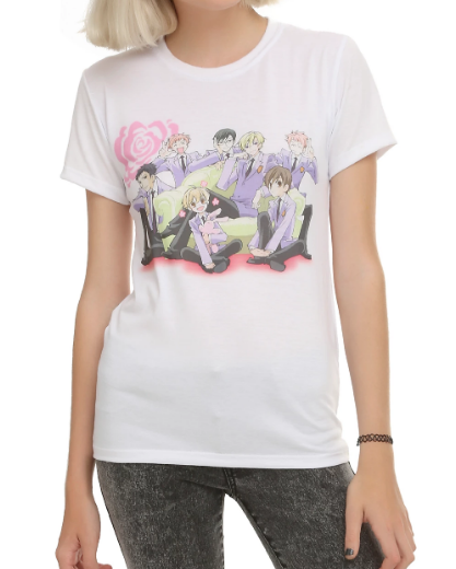 ouran highschool host club t shirt